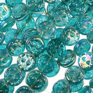 Blue India Lamp Beads