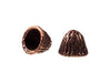 Bronze Textured Bead Cone