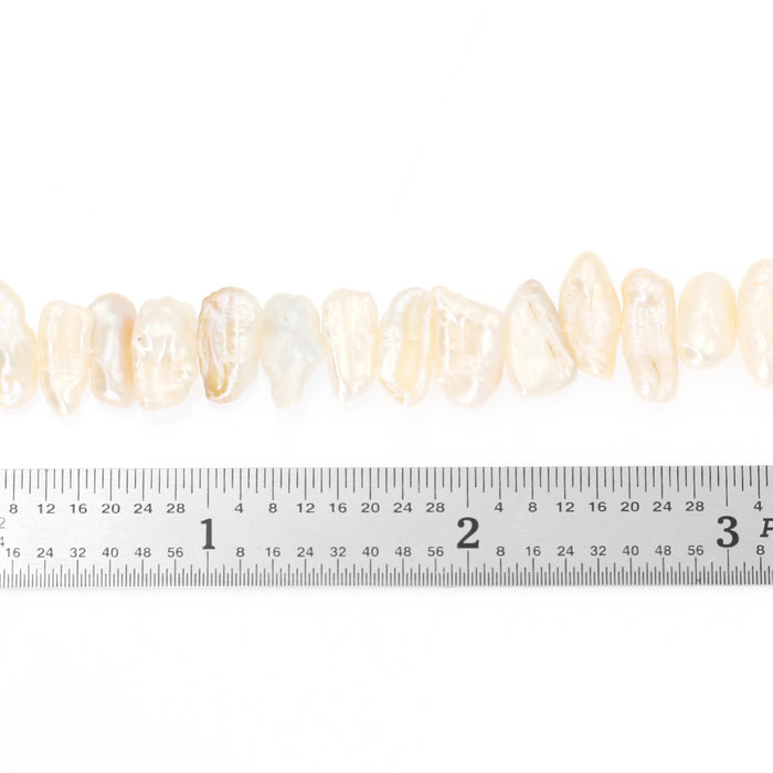 (fwp091) 6x11mm Baroque Fresh Water Pearls