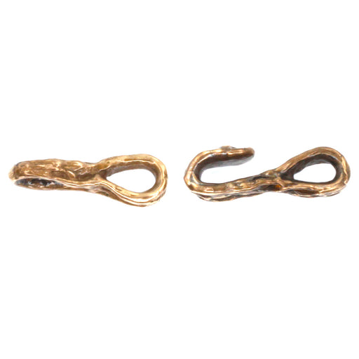 Old World Bronze Safety Clasp