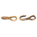 Old World Bronze Safety Clasp
