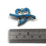 Turquoise Heart Toggle