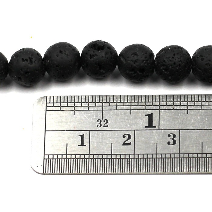8mm Round Lava Rock