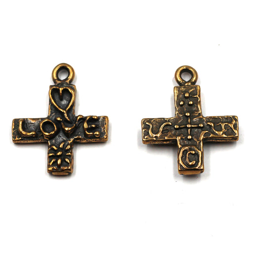 Bronze Love Cross