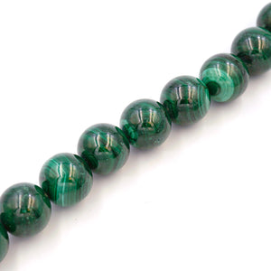(mal001) 15mm Malachite beads
