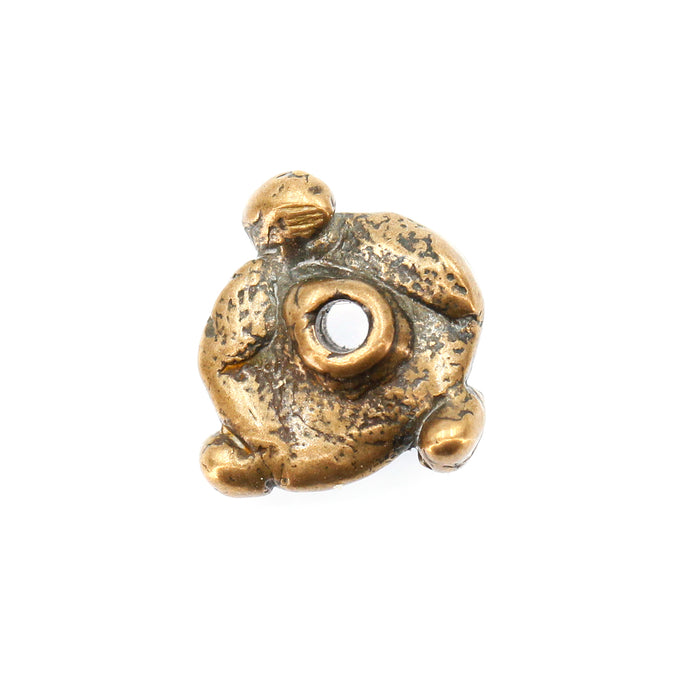 (bzbd029) Freeform Bronze Bead