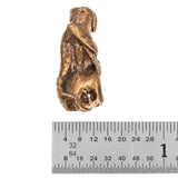 (bzbd095-N0289) Bronze Free Form Bead