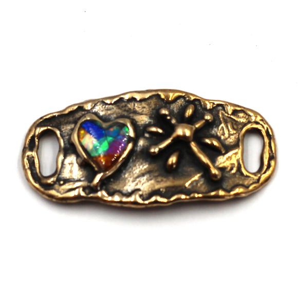 bronze opal link