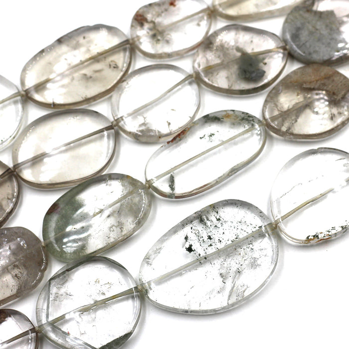 (QTZ-030) Phantom Quartz Flat Nuggets