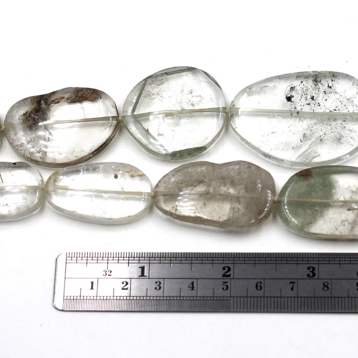 (QTZ-030) Phantom Quartz Flat Nuggets
