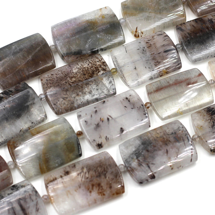 (qtz033) Cacoxenite Quartz Rectangles