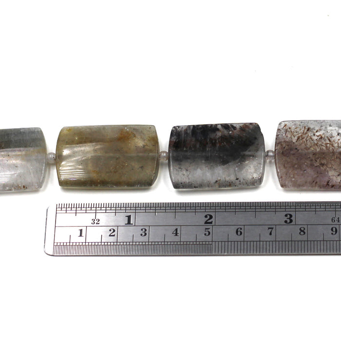 (qtz033) Cacoxenite Quartz Rectangles