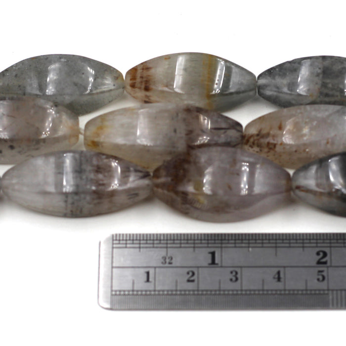 (qtz034) Cacoxenite Quartz