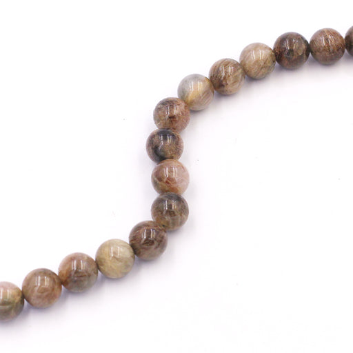 12mm round green quartz