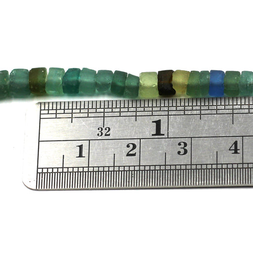 6mm Ancient Roman Glass Rondelles