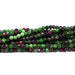 3mm Faceted Ruby Zoisite
