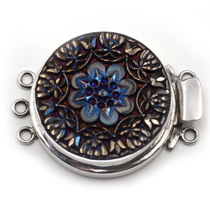 Vintage Button Box Clasp