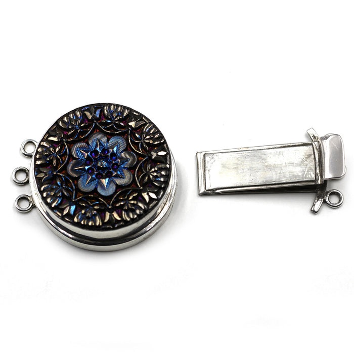 Vintage Button Box Clasp