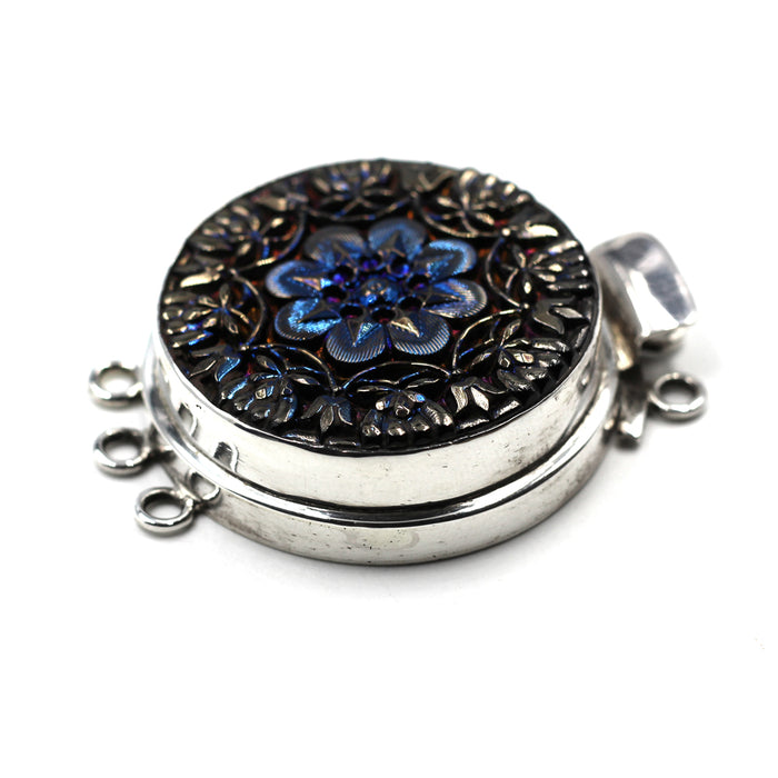 Vintage Button Box Clasp