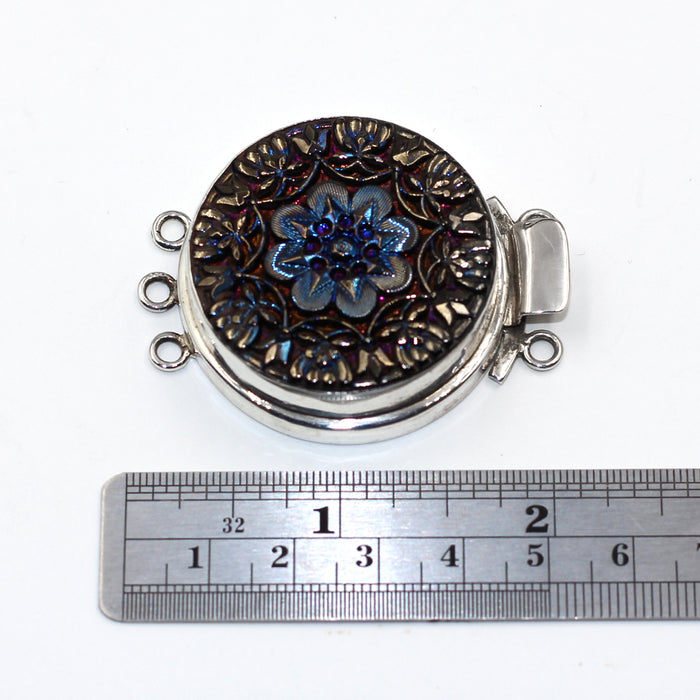 Vintage Button Box Clasp