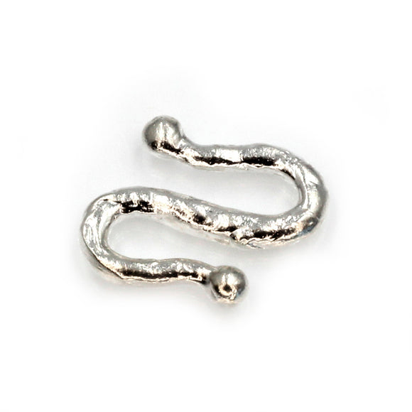 (Scl021-9879) Sterling S Hook Clasp