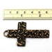 Textured Bronze Cross