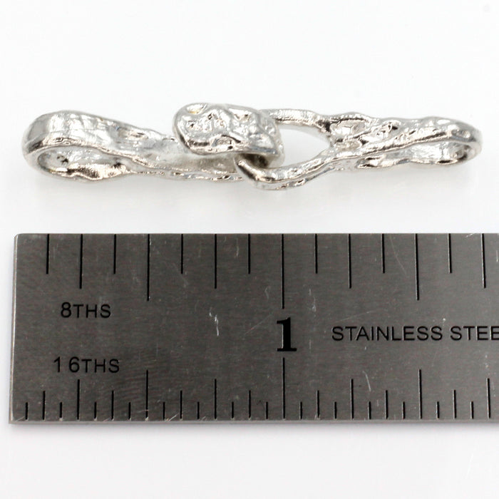 (SCL-009) Textured Hook & Eye Safety Clasp