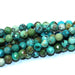 3mm Faceted Round Turquoise